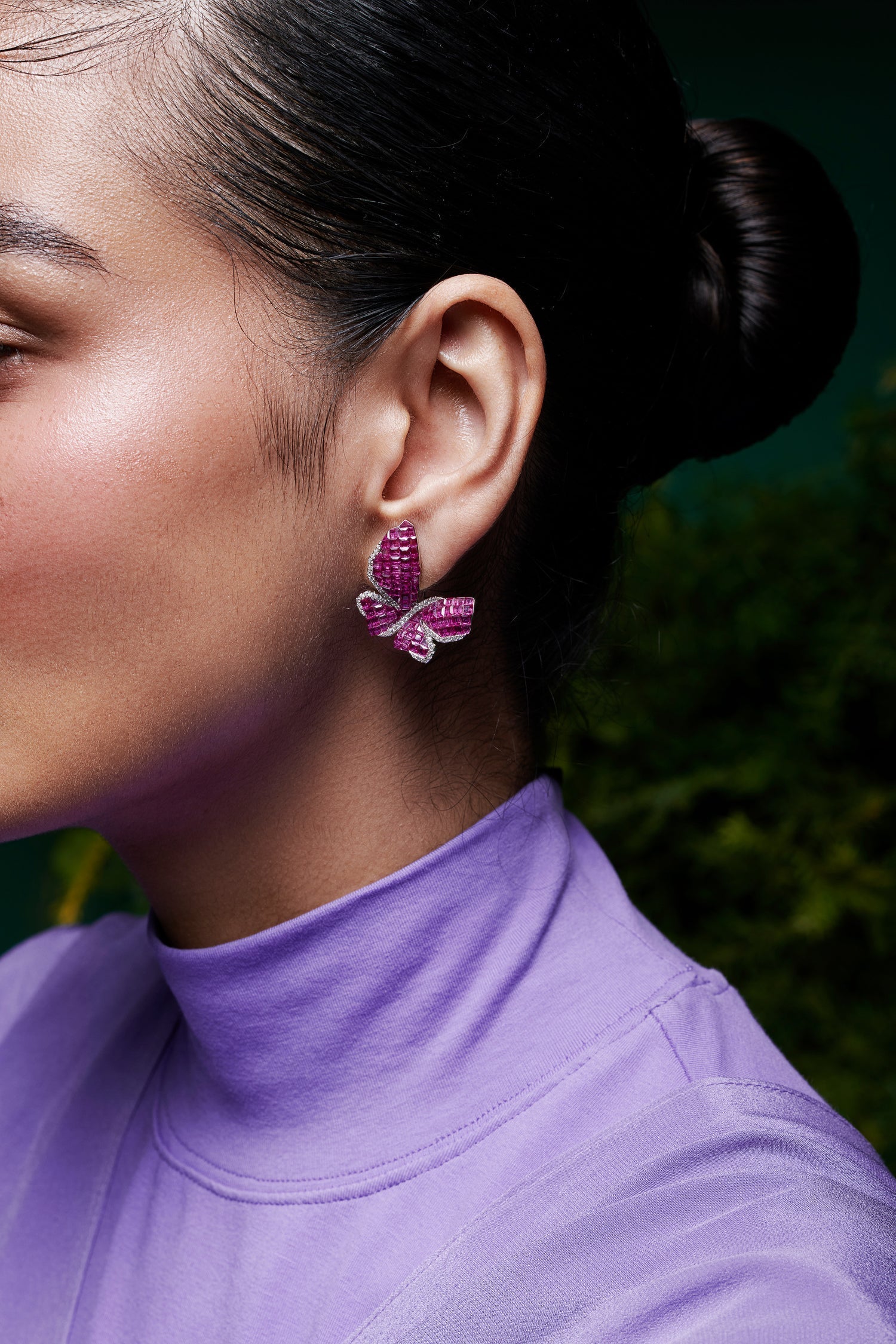 Mystical Butterfly Studs Earrings