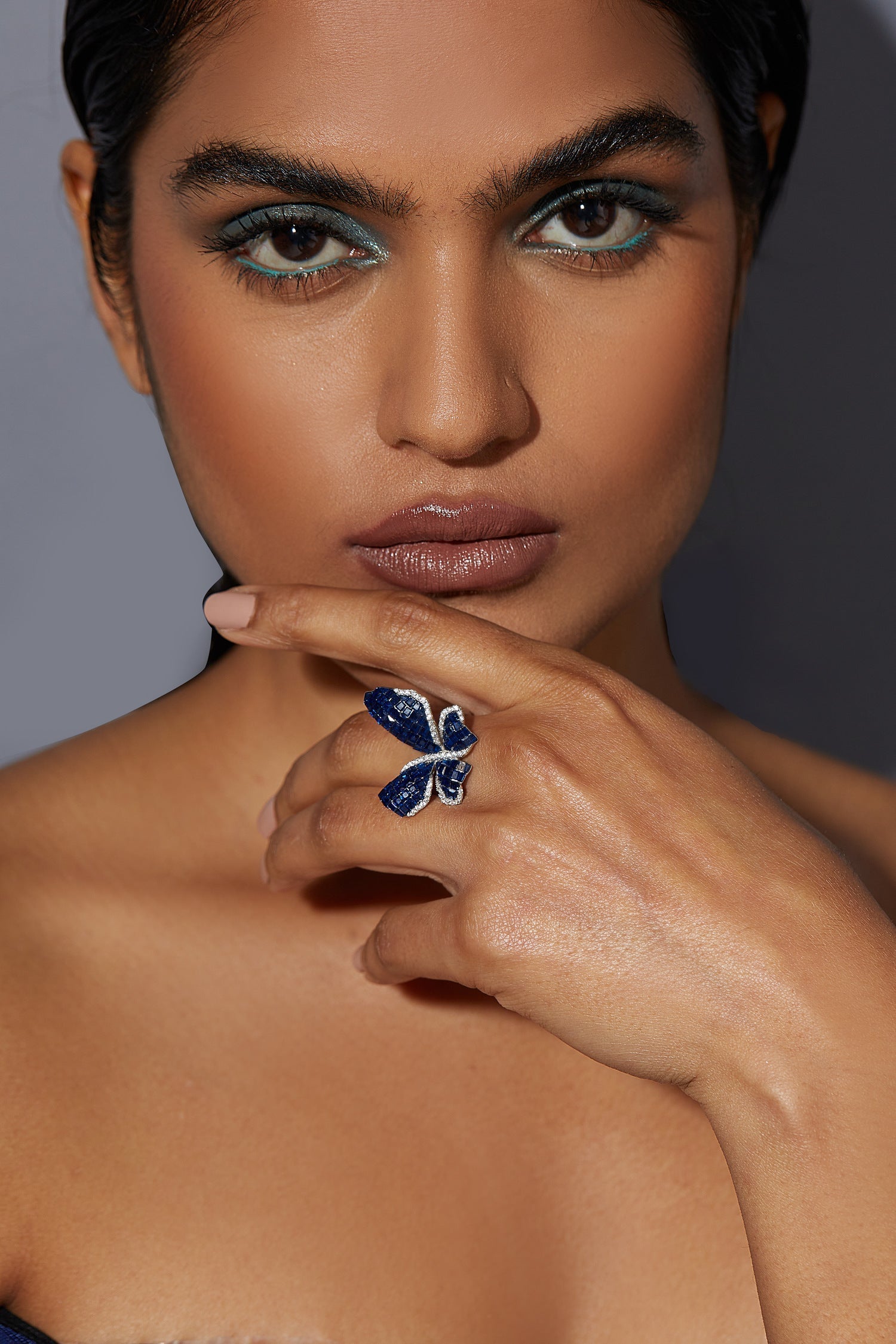 Morpho Butterfly Ring