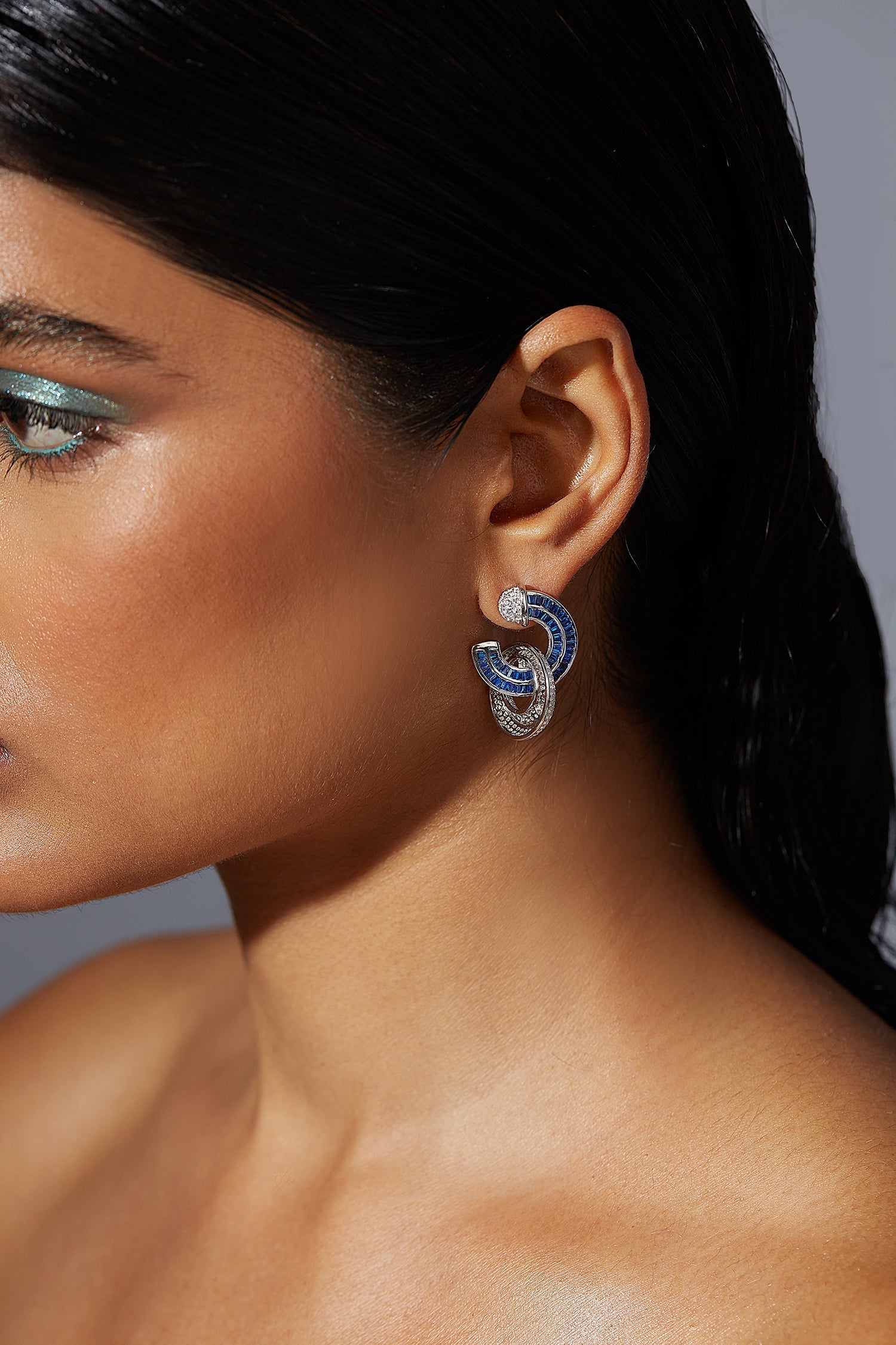 Forest Loop Dangler Earrings