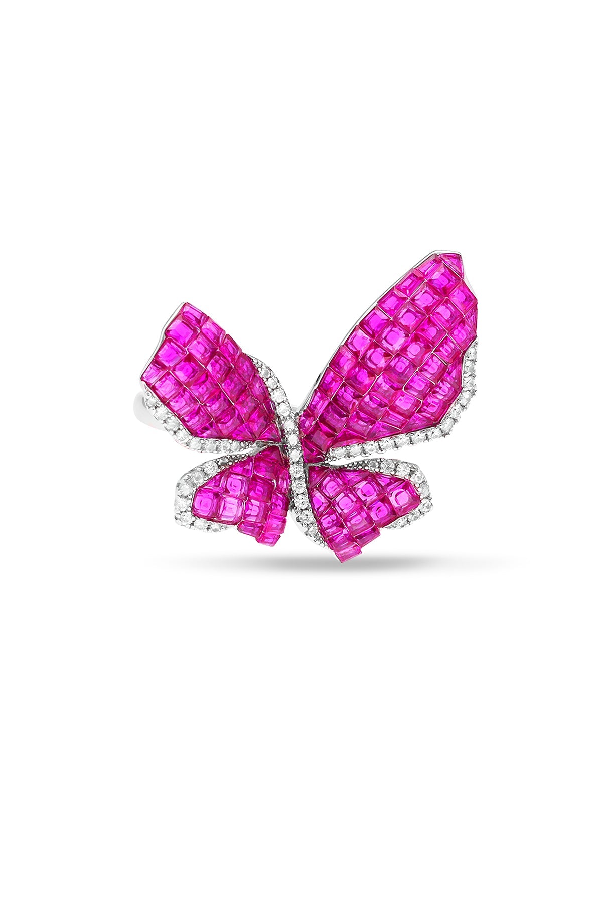 Morpho Butterfly Cocktail Ring