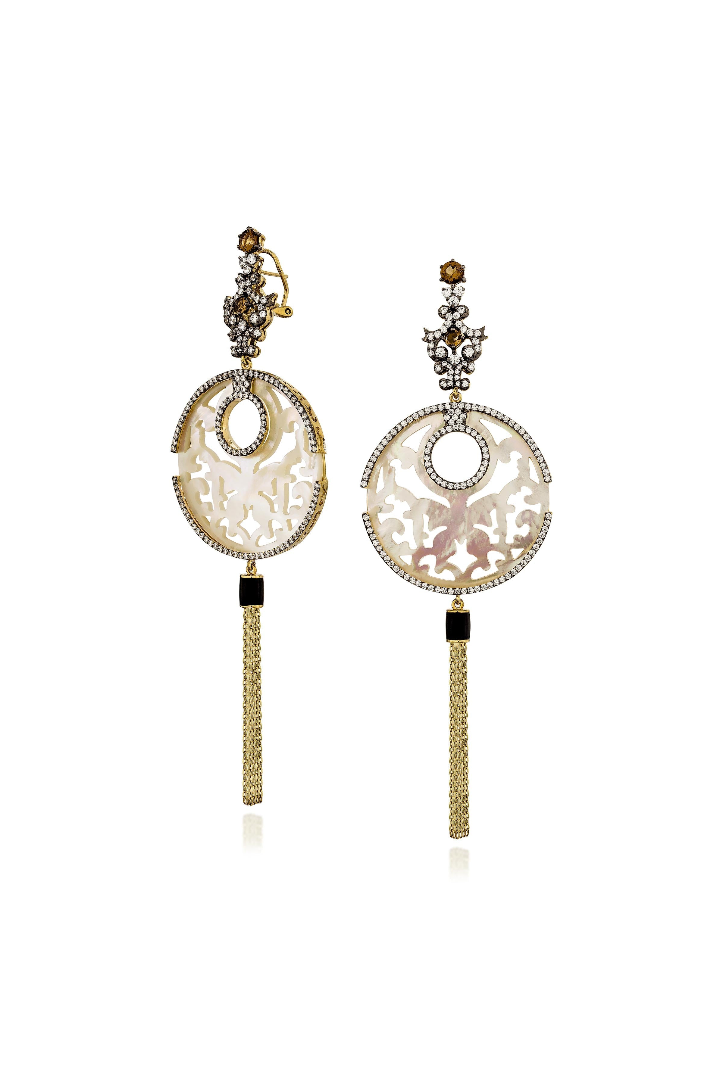 Victorian Elegance Dangler Earrings