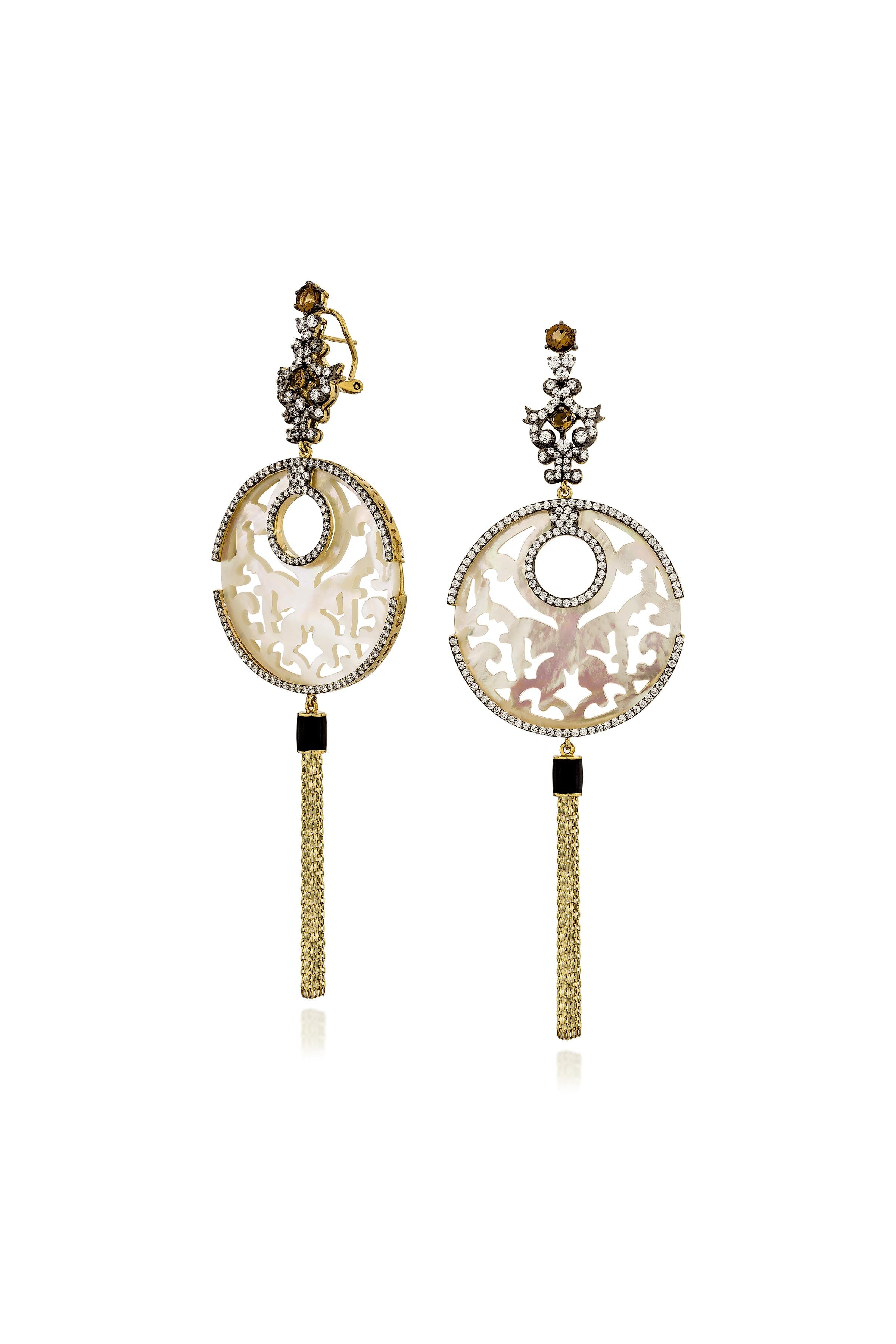 Victorian Elegance Drop Earrings