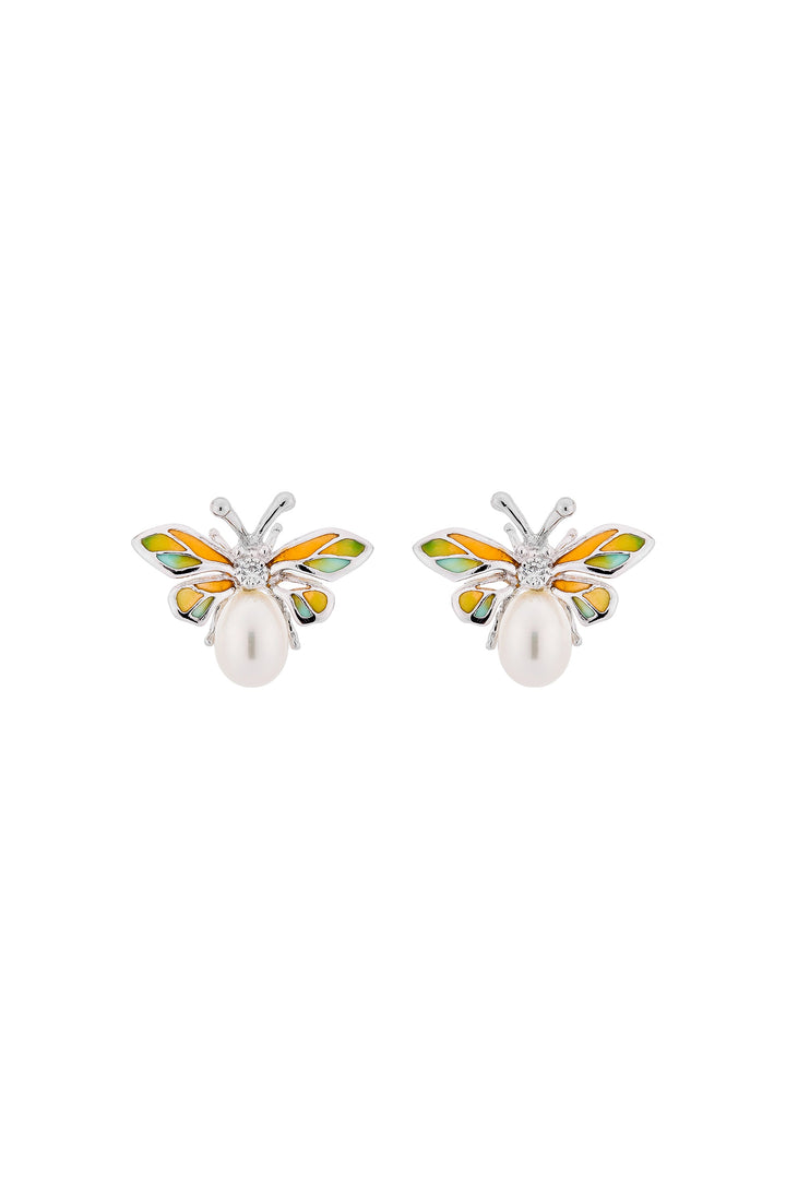 Mystic Butterfly Stud Earrings