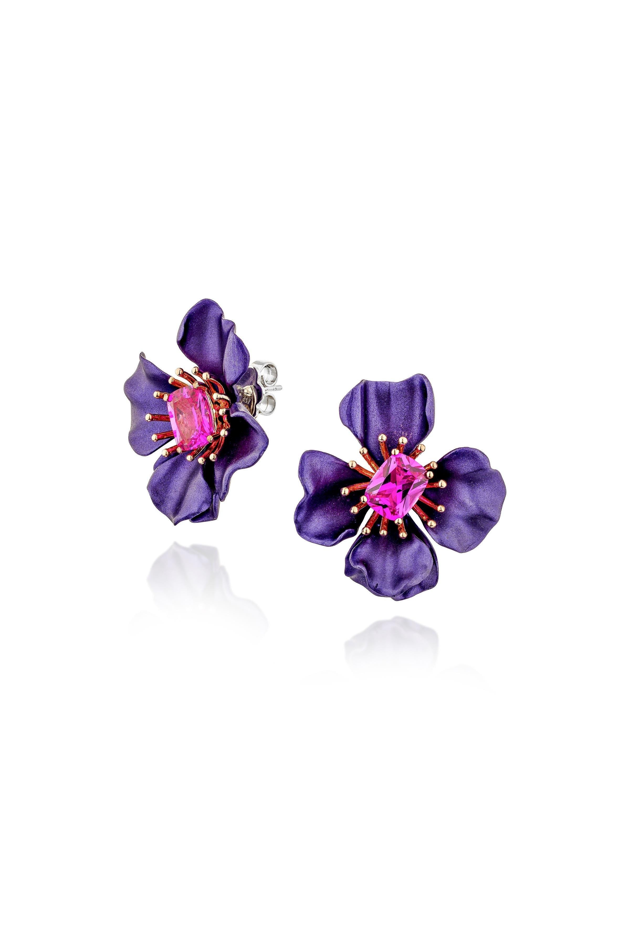 Wildflower Bloom Stud Earrings