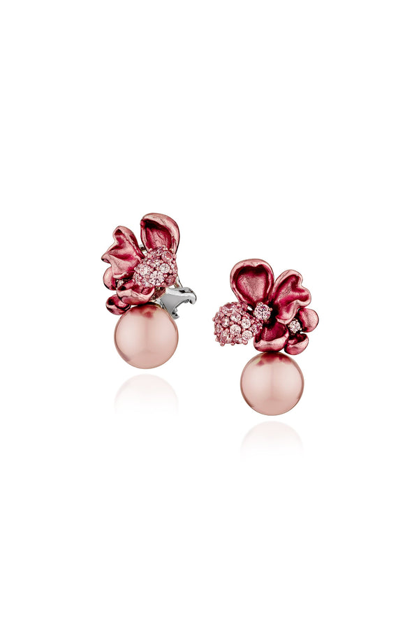 Floral Bloom Stud Earrings