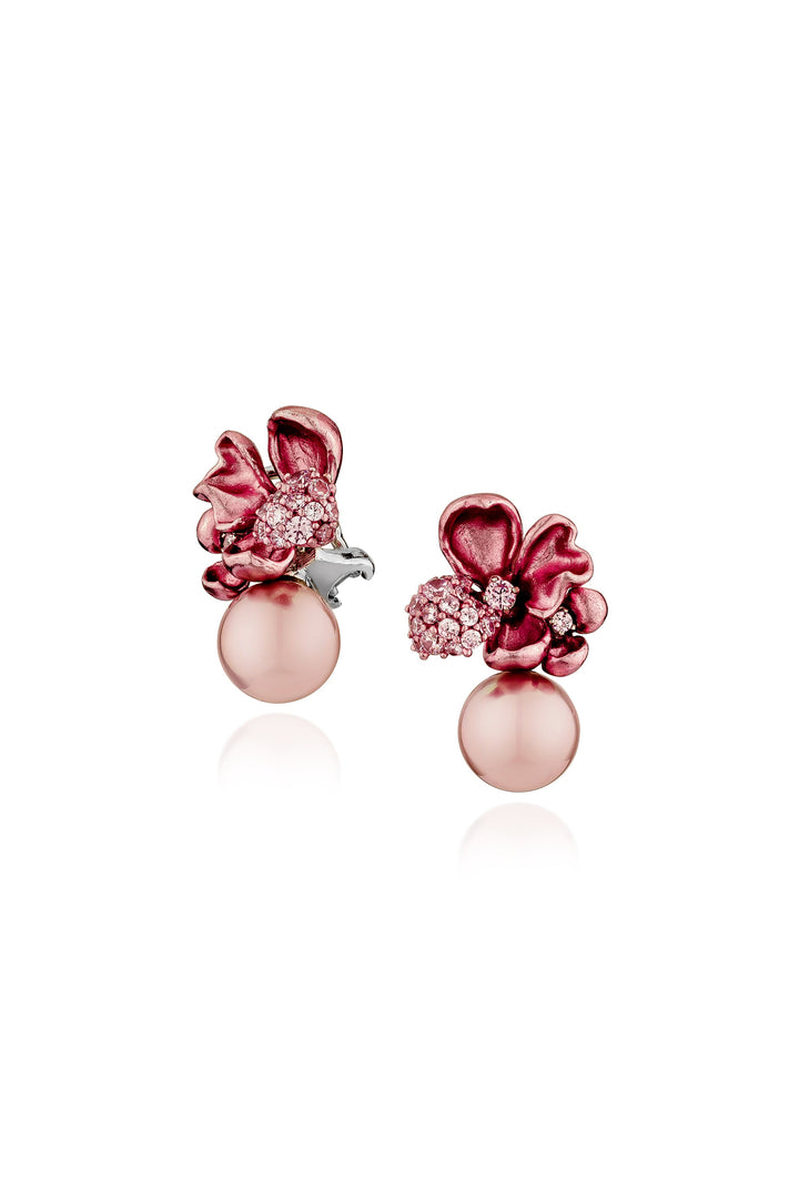 Floral Bloom Stud Earrings
