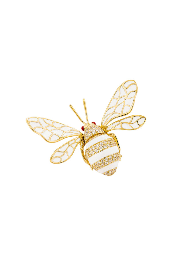 Majestic Bee Statement Brooch