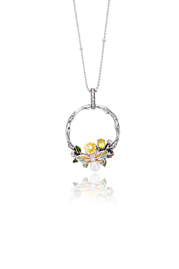 Wildflower Serenade Pendant Necklace

