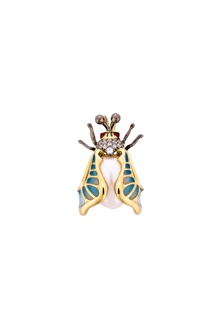 Mystic Bee Statement Brooch