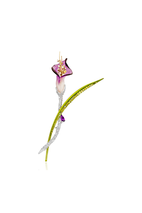 Eternal Lily Statement Brooch