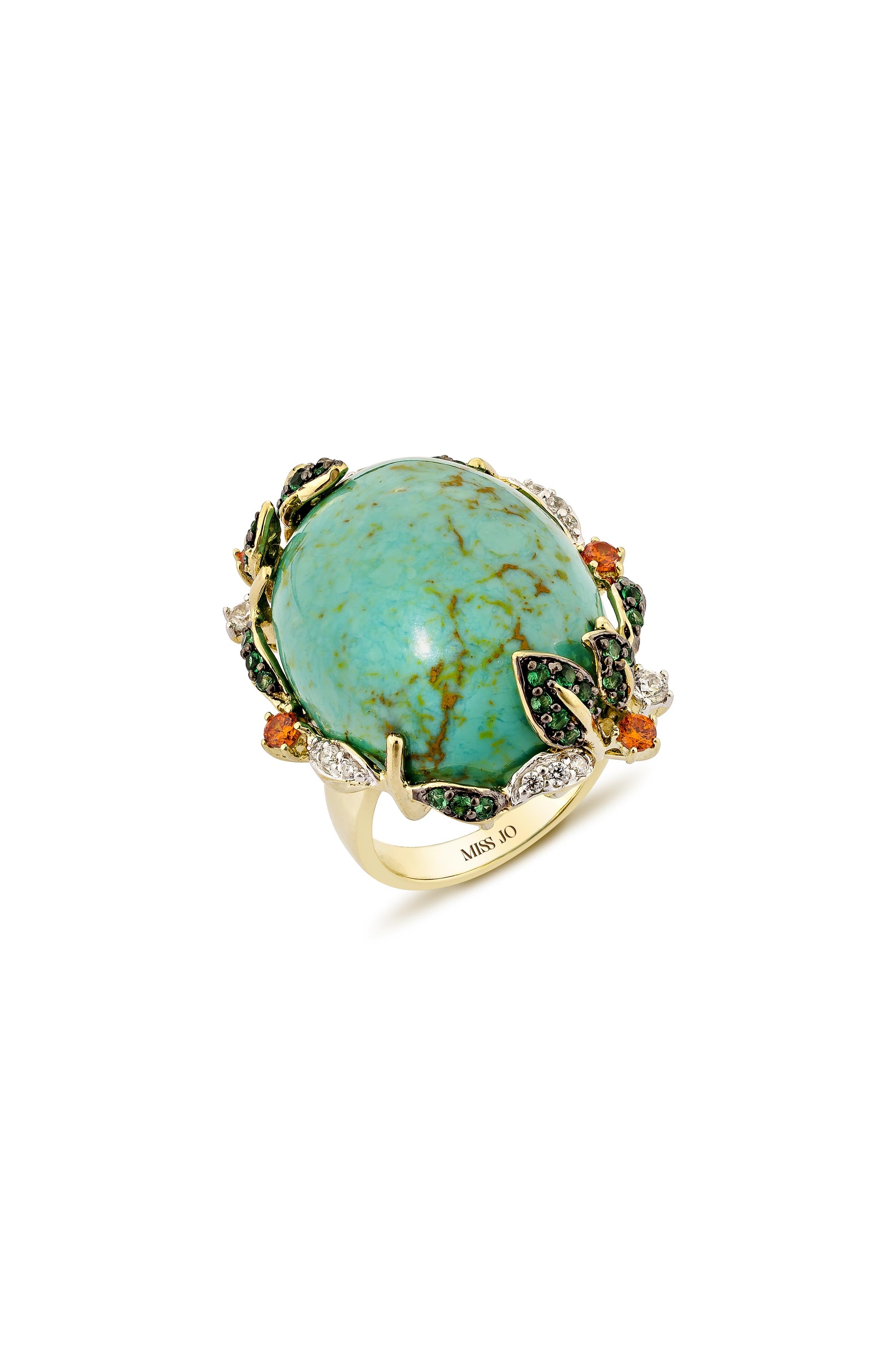 Turquoise Bloom Ring