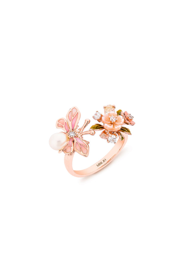 Wildflower Serenade Cocktail Ring

