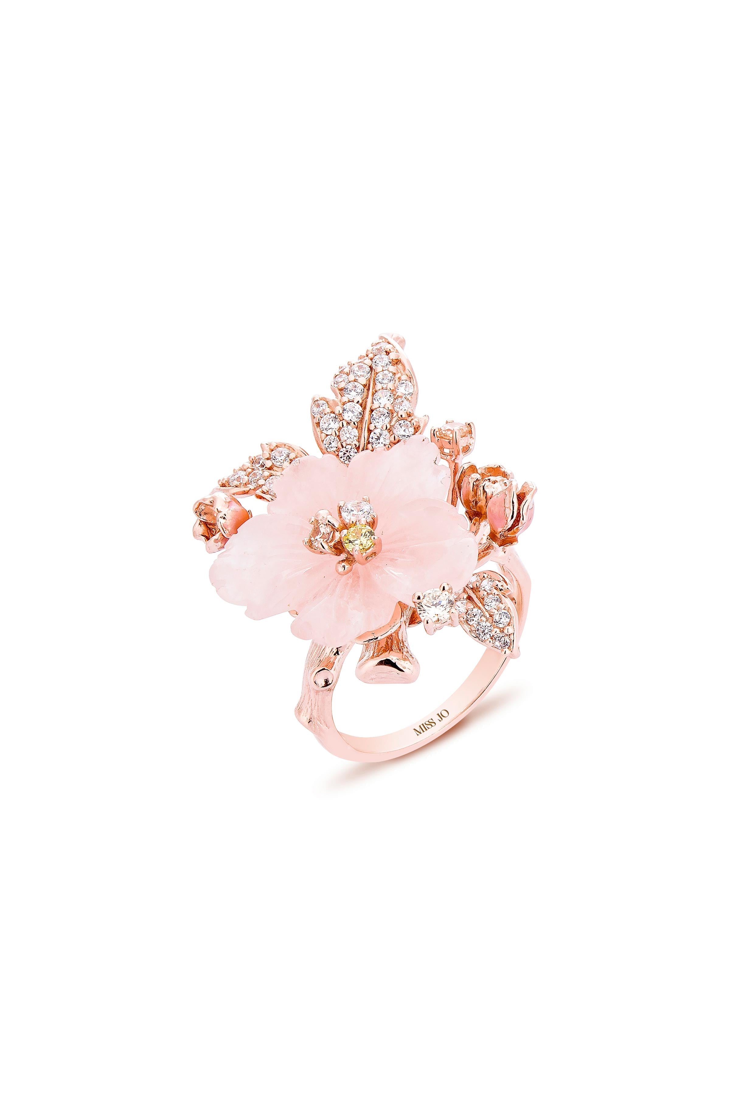 Poppy Waltz Ring