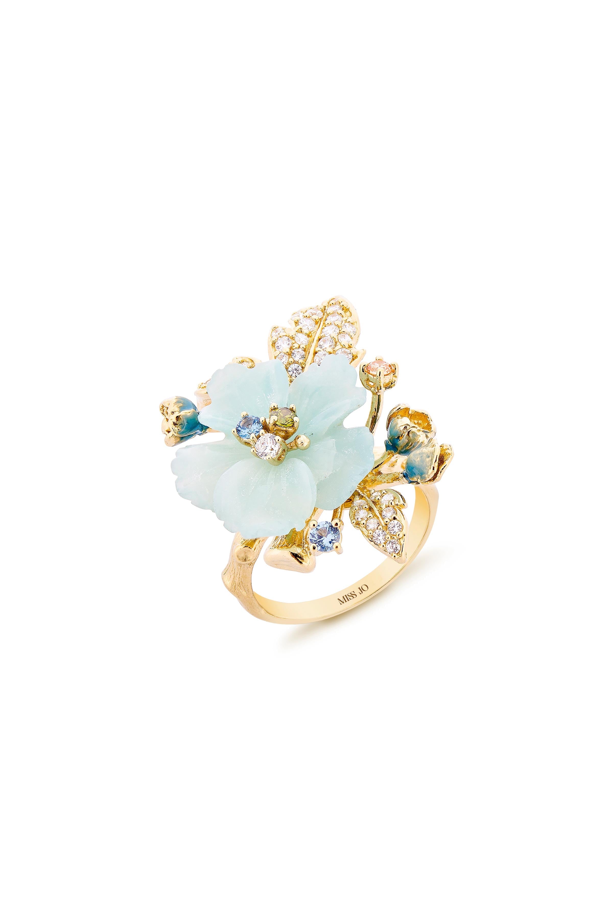 Poppy Waltz Ring