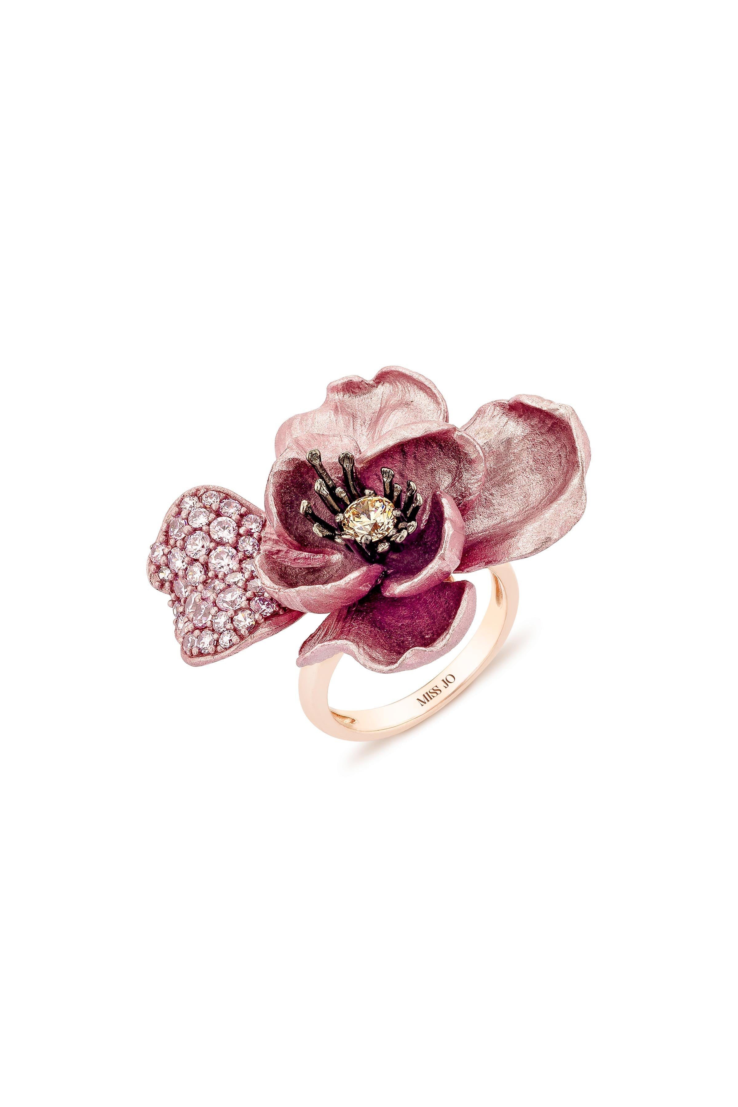 Opulent Magnolia Ring