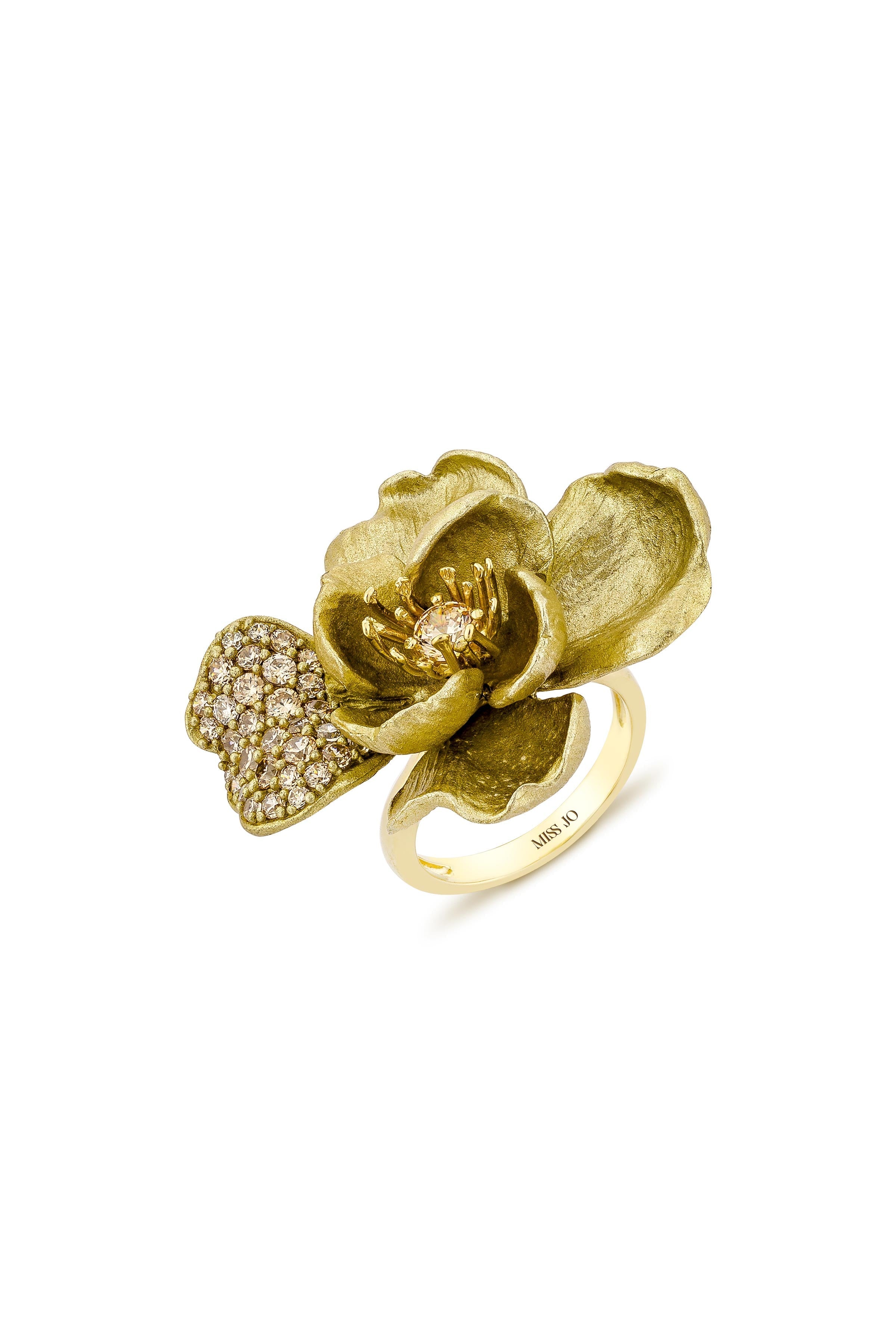 Opulent Magnolia Ring