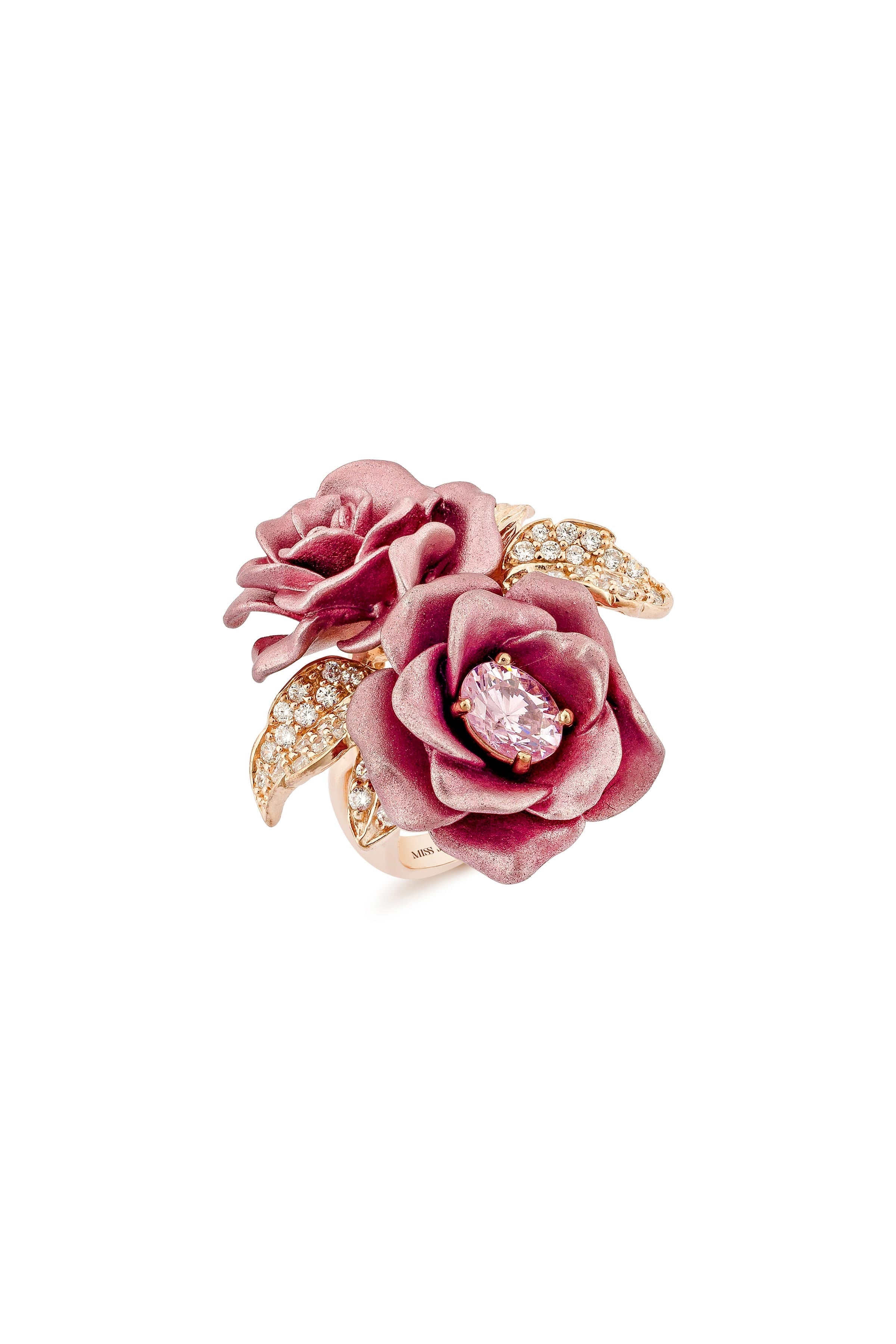 Mystic Rose Bouquet Ring