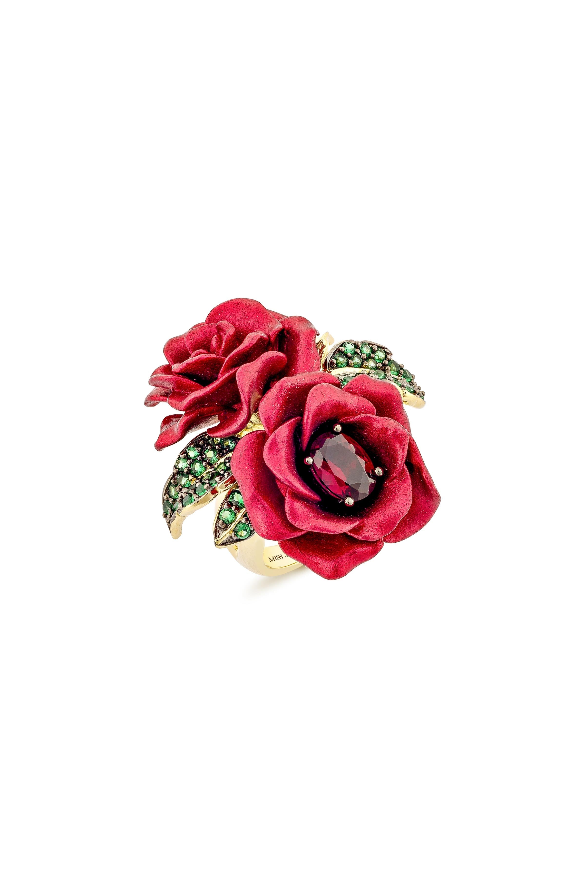 Mystic Rose Bouquet Ring