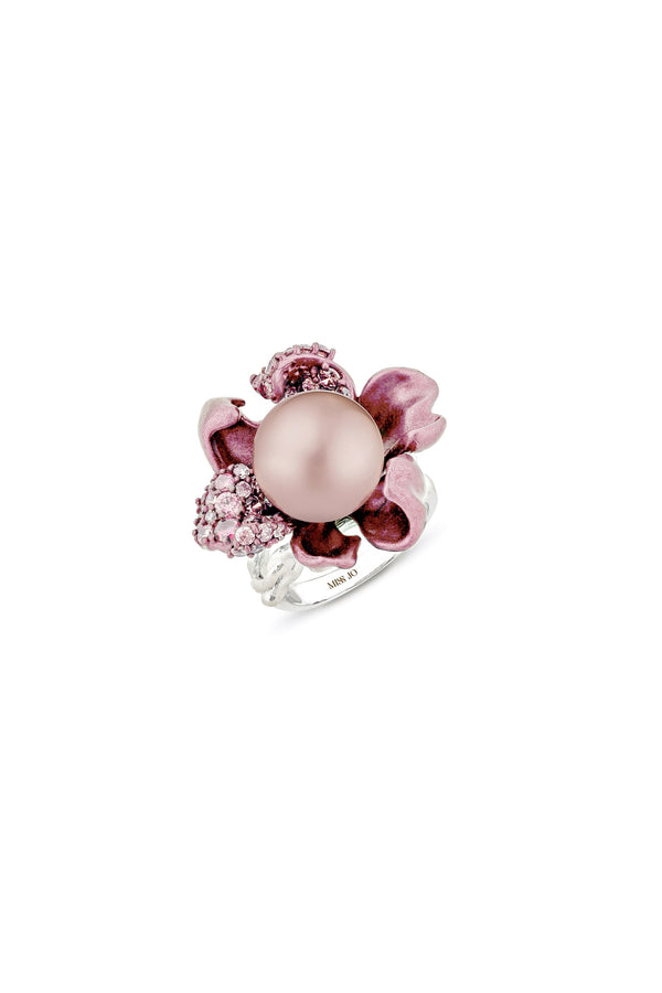 Pearl Blossom Cocktail Ring