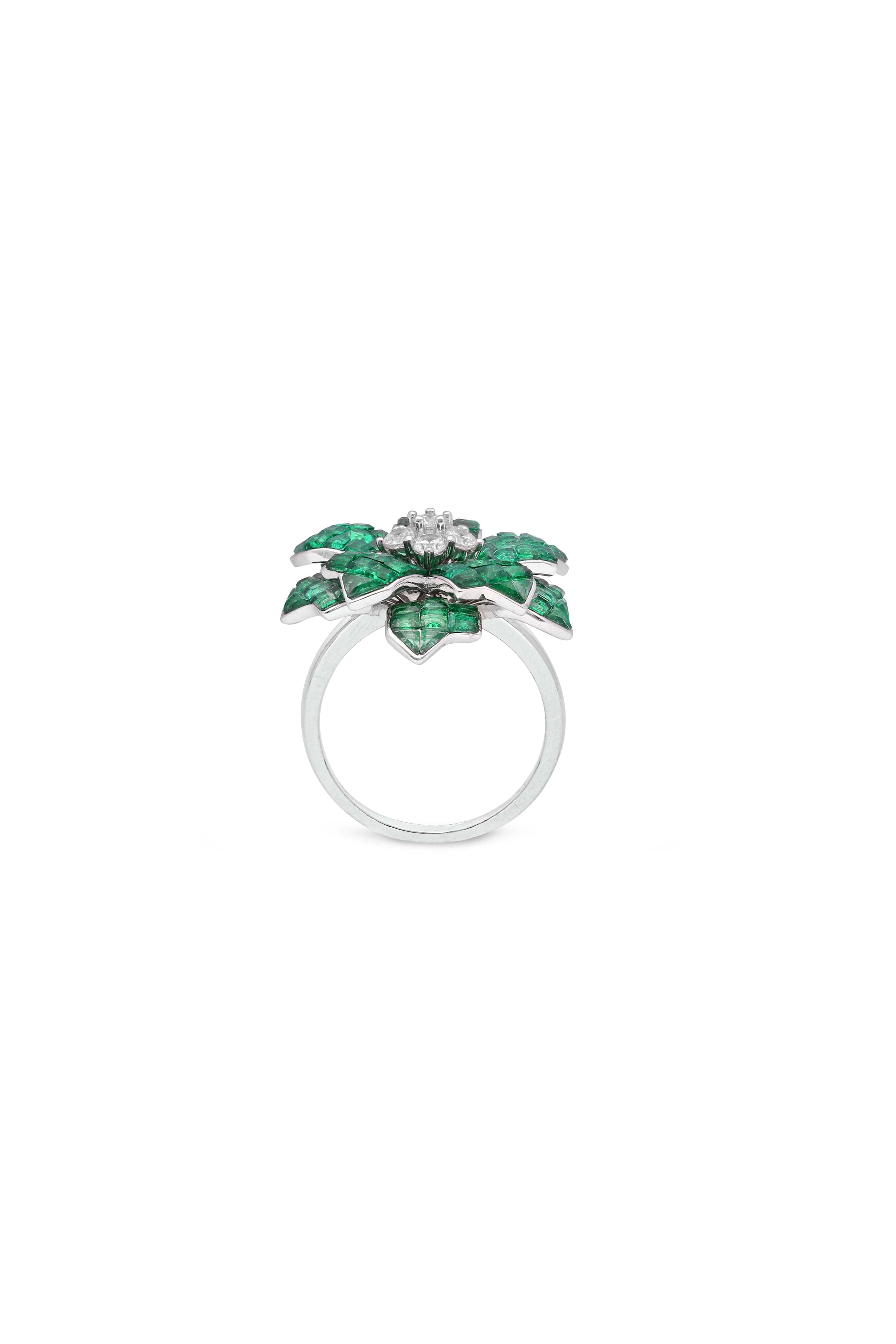 Starlit Blossom Ring