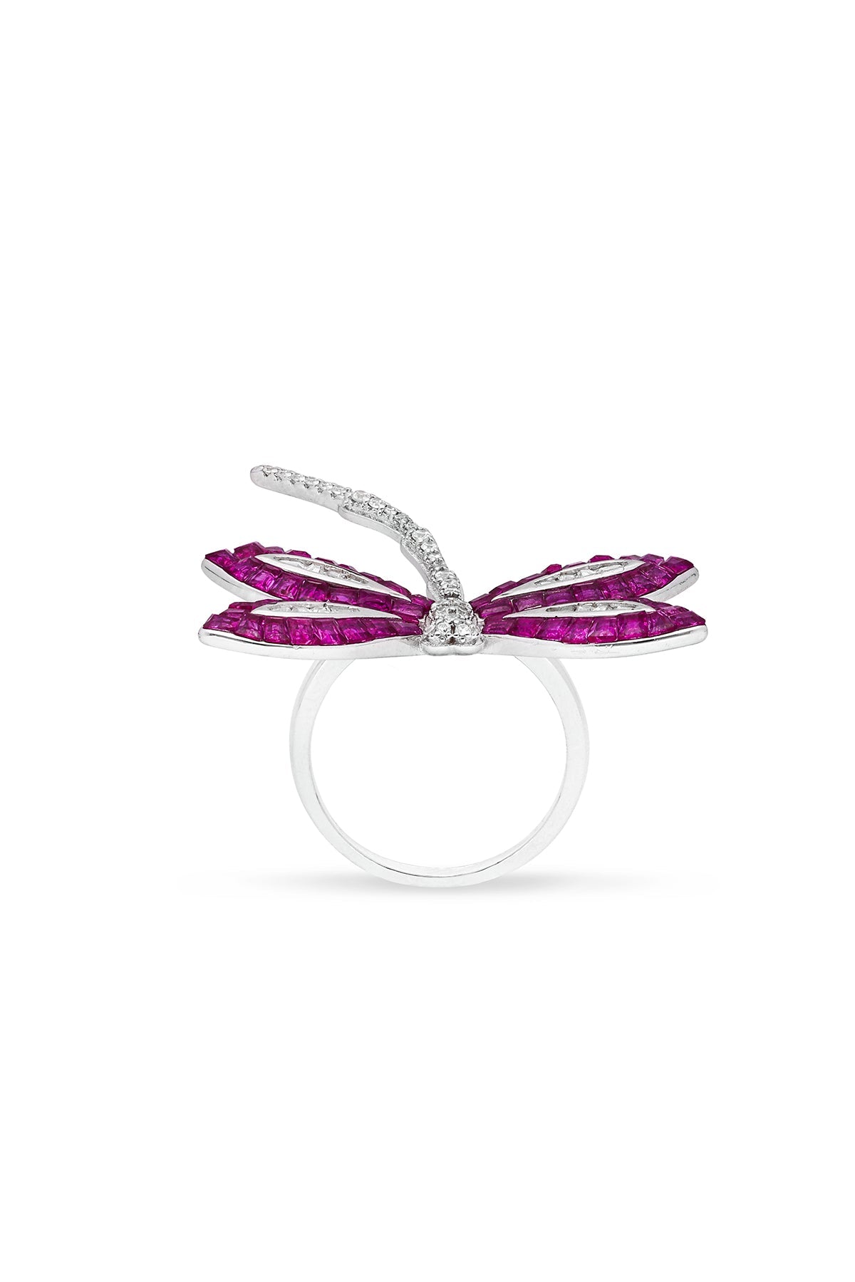 Woodland Dragonfly Cocktail Ring