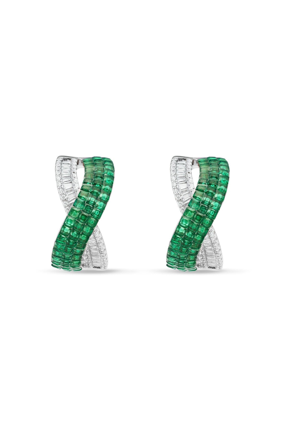 Foliage Twist Studs Earrings