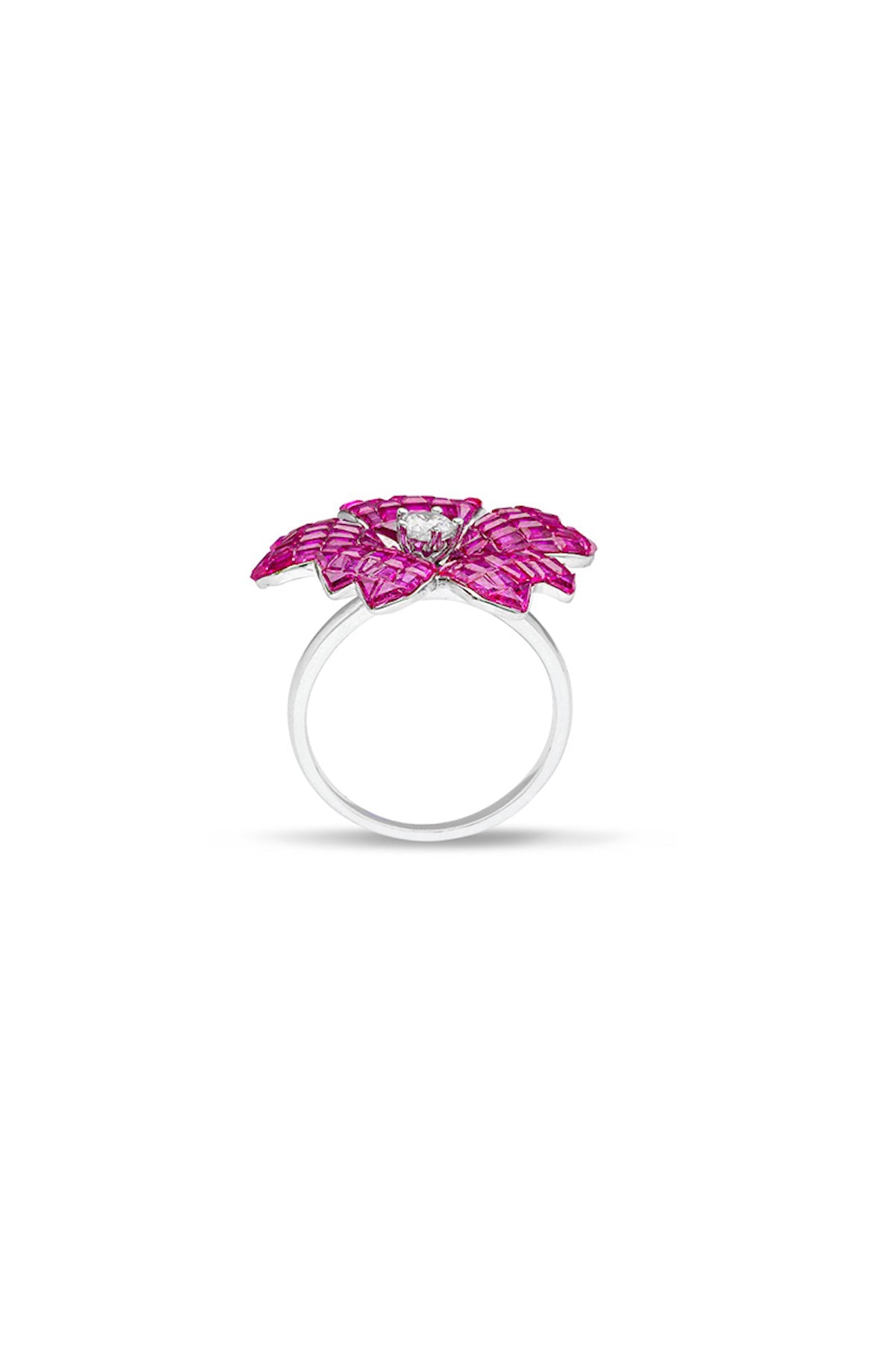 Enchanted Petal Symphony Cocktail Ring