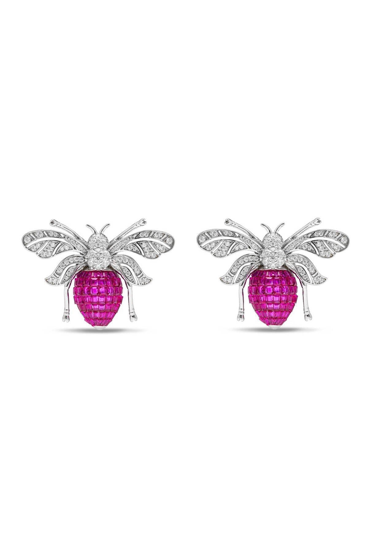 Enchanted Hive Honey Bee Earrings