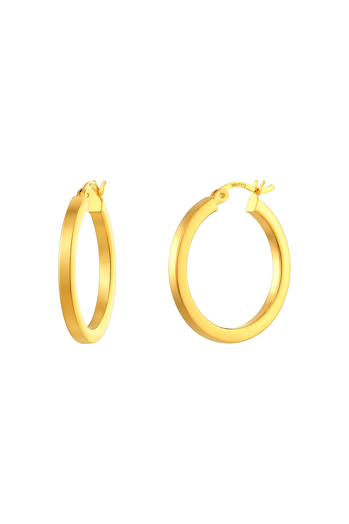 Classic Gold Hoop Earrings