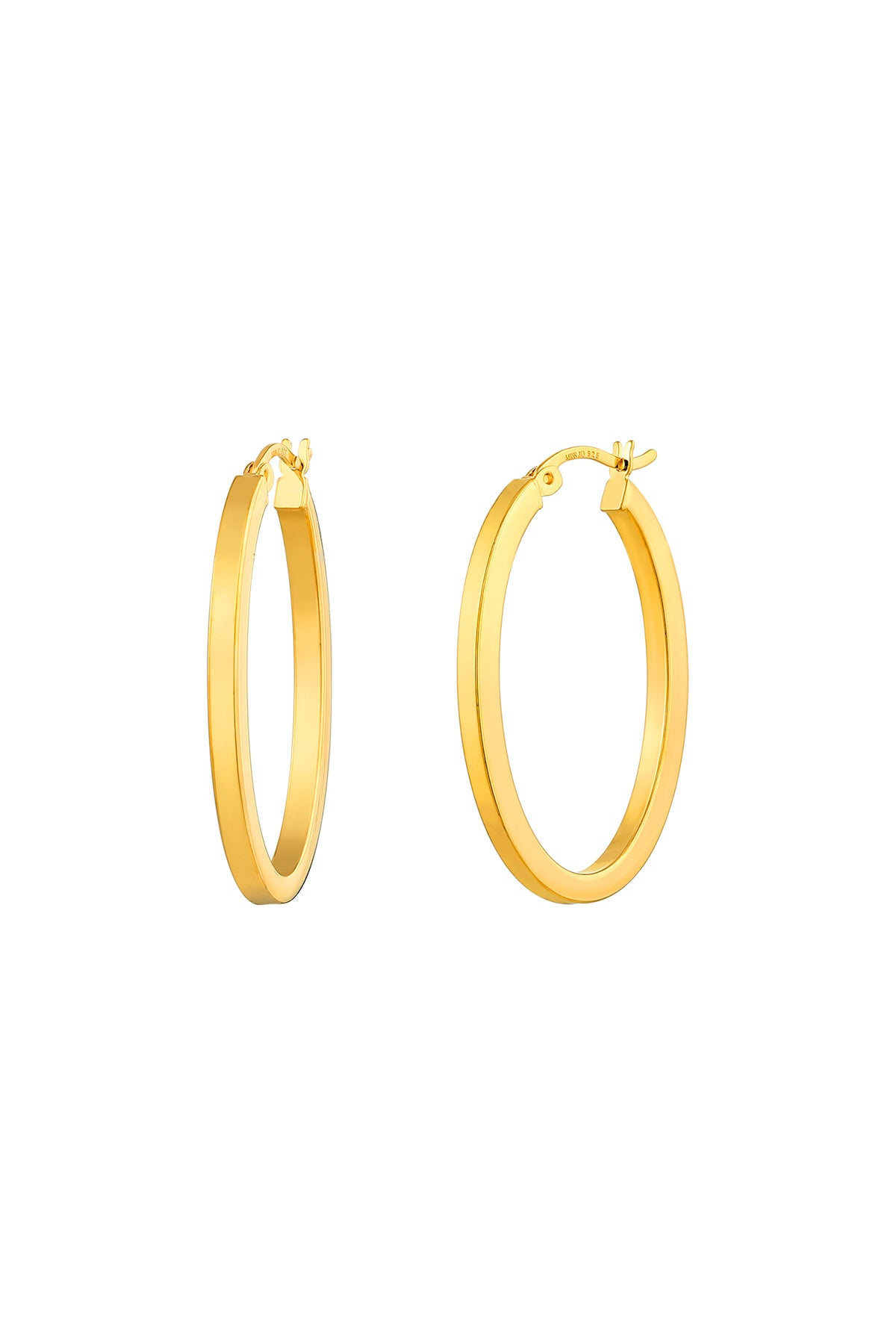 Luster Hoop Earrings