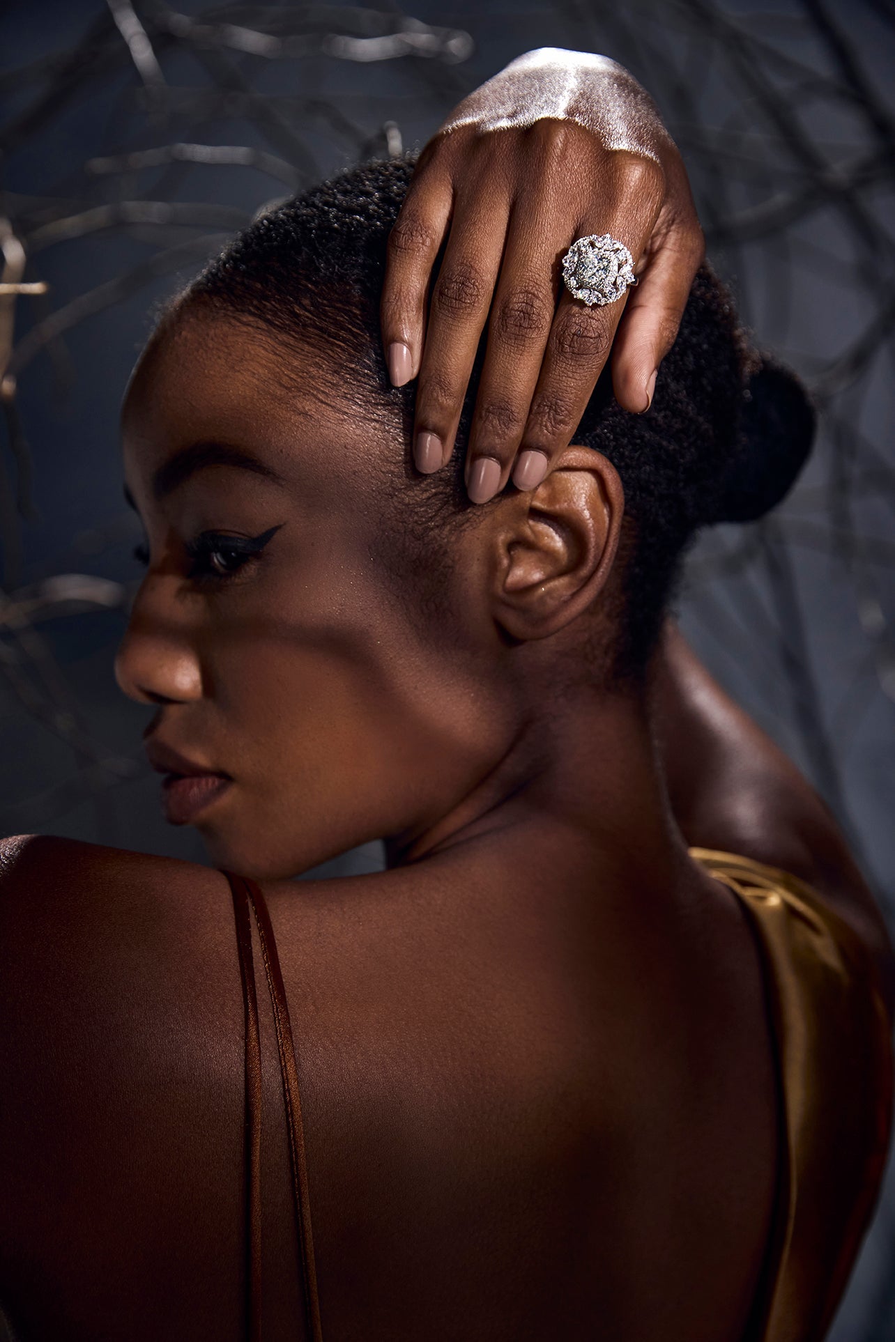 Moonlit Vine Enchantment Ring