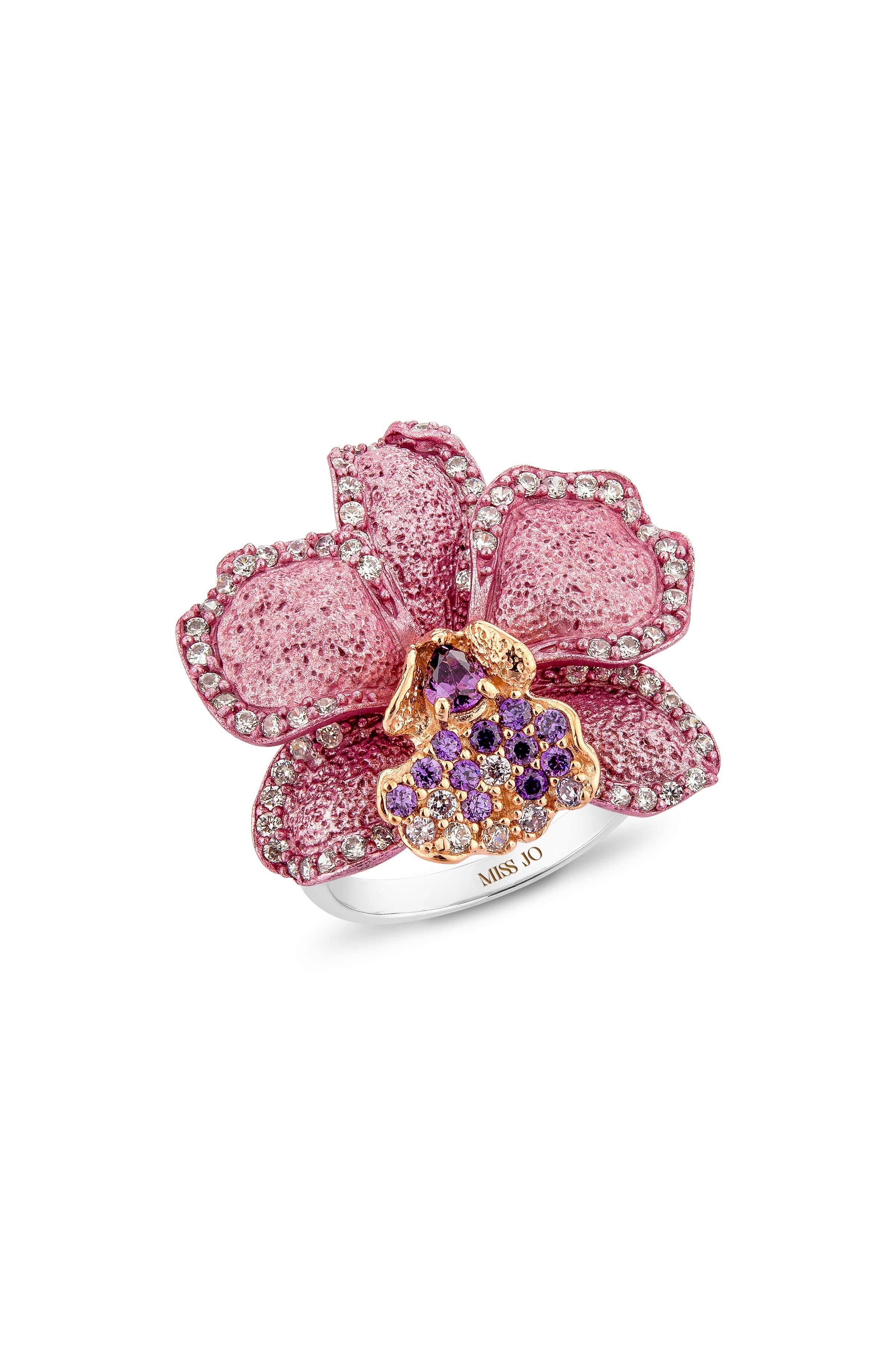 Orchid Whispers Ring