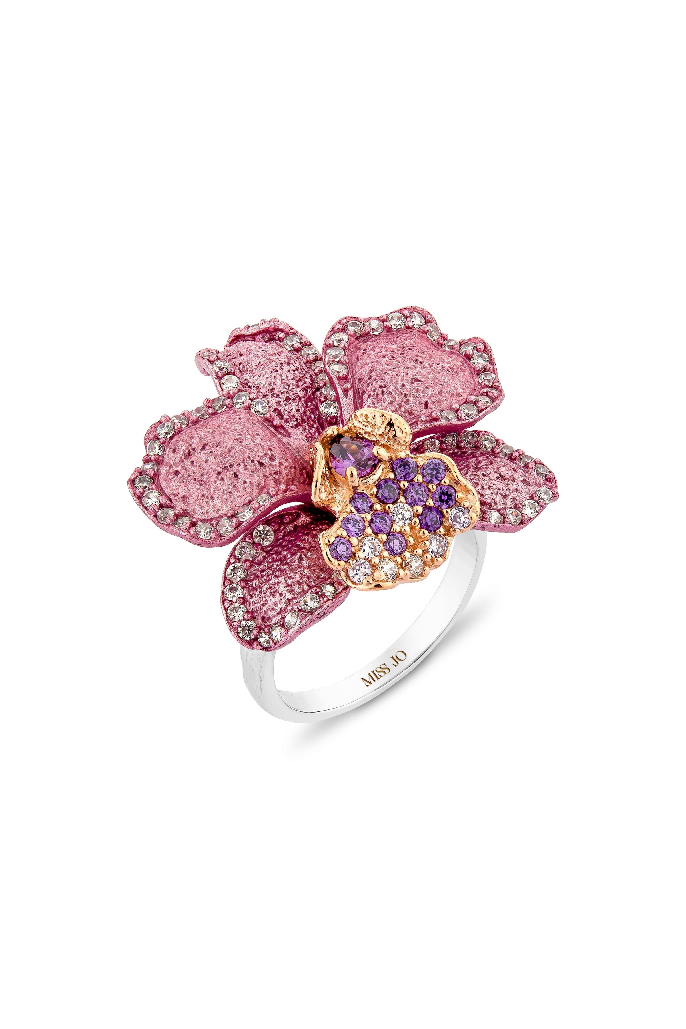 Orchid Whispers Ring