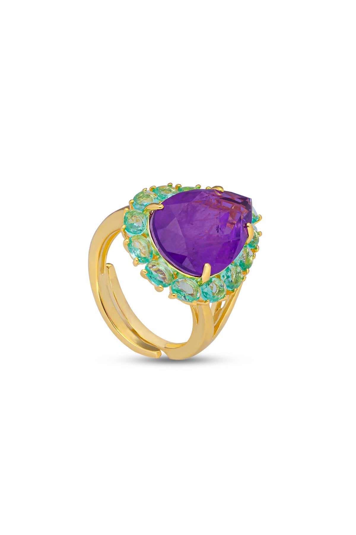 Peacock Paradise Ring